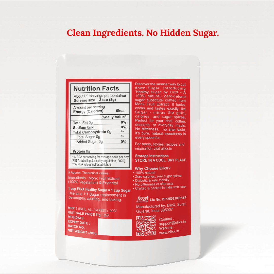 Healthy Sugar – Starter Pack 200g