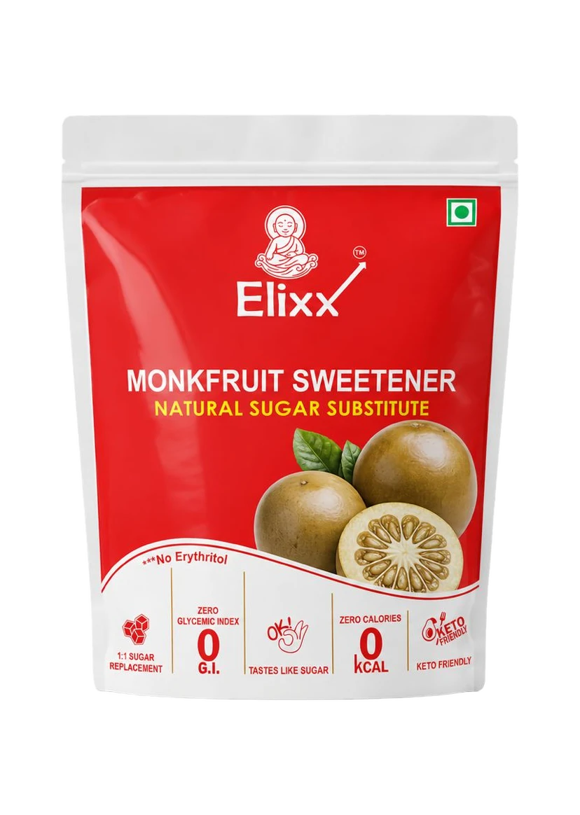 ElixX Monk Fruit Sweetener pouch