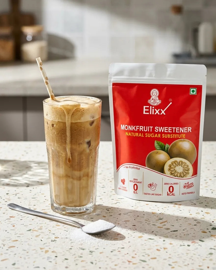 Cold coffee with ElixX